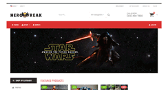 Desktop Screenshot of herofreak.com